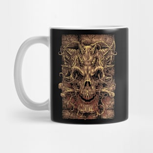 Golden Skull Mug